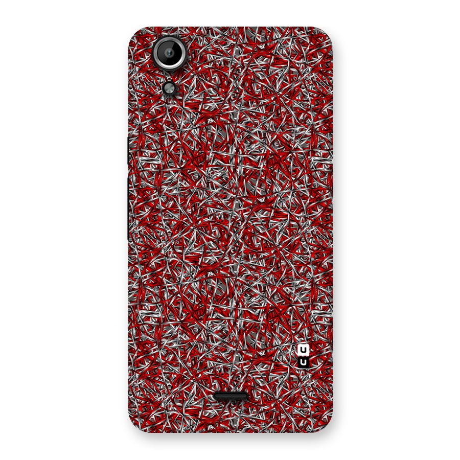 Abstract Threads Back Case for Micromax Canvas Selfie Lens Q345