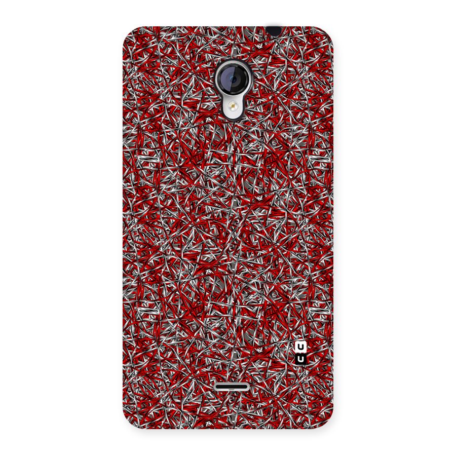 Abstract Threads Back Case for Micromax Unite 2 A106