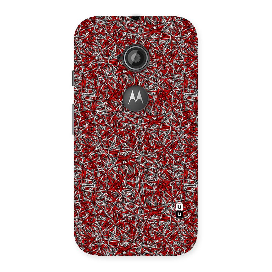 Abstract Threads Back Case for Moto E 2nd Gen