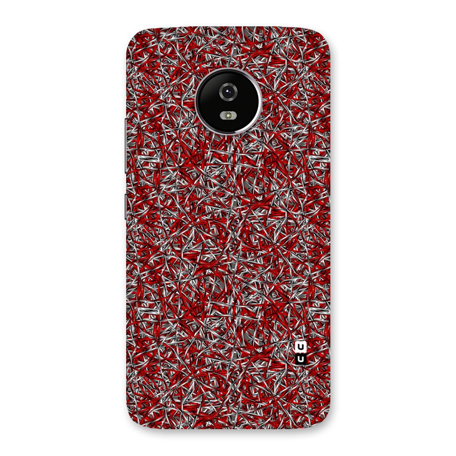 Abstract Threads Back Case for Moto G5