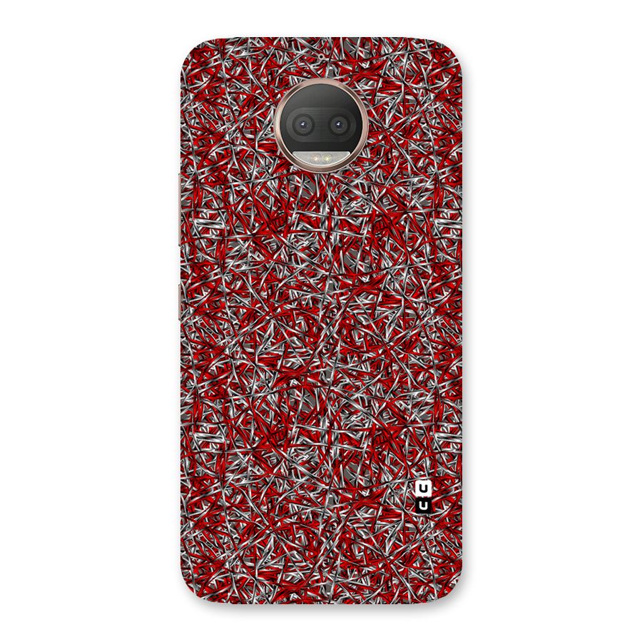 Abstract Threads Back Case for Moto G5s Plus