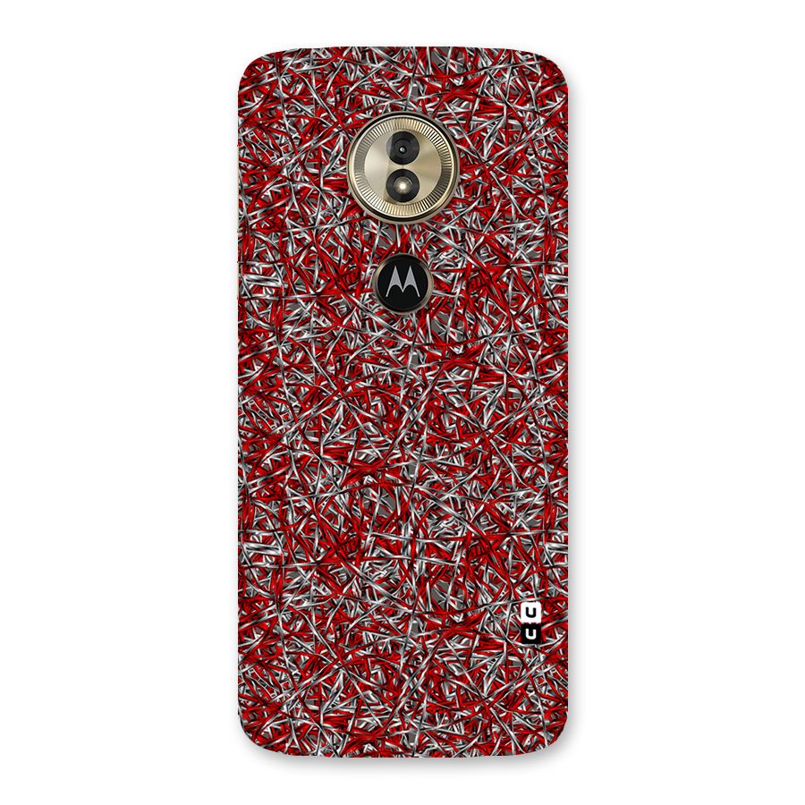 Abstract Threads Back Case for Moto G6 Play