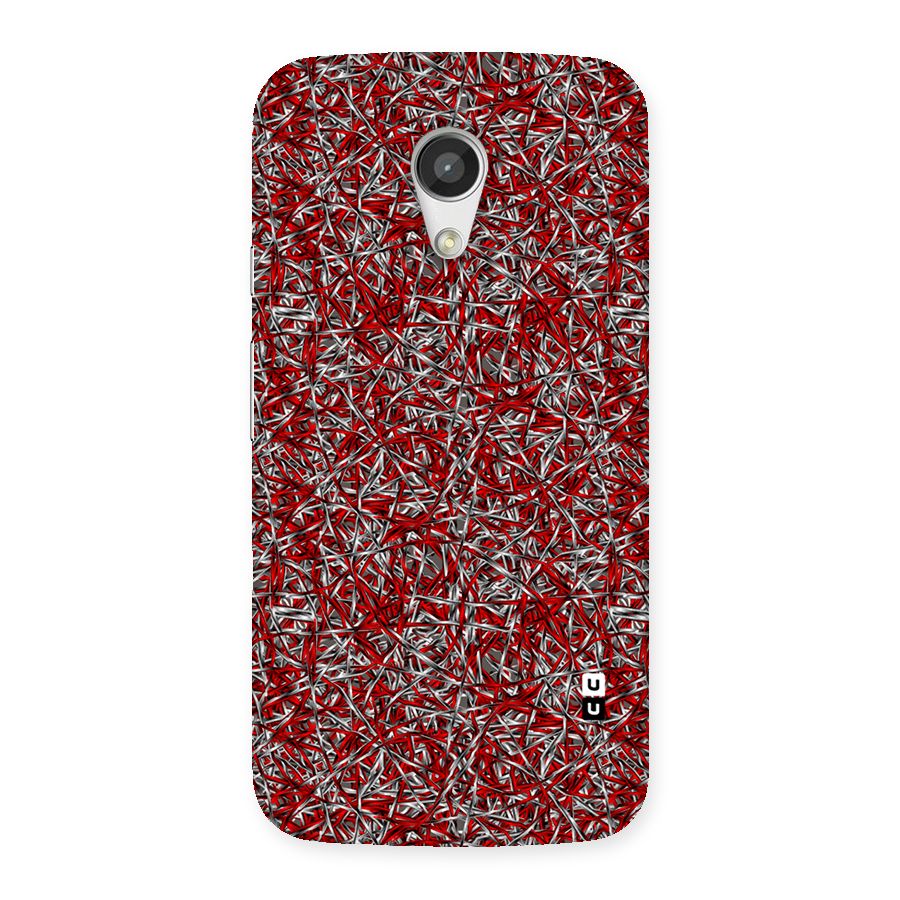 Abstract Threads Back Case for Moto G 2nd Gen