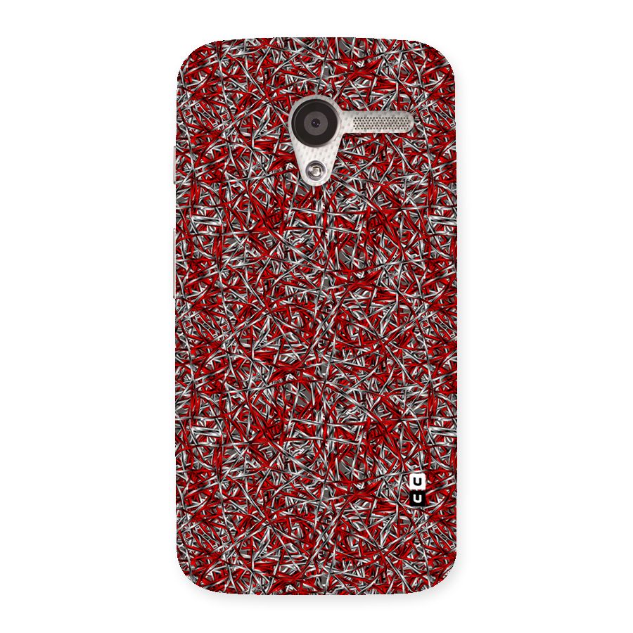 Abstract Threads Back Case for Moto X