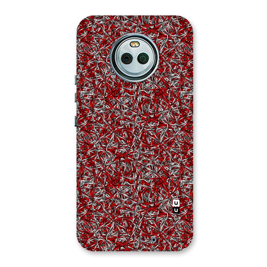 Abstract Threads Back Case for Moto X4