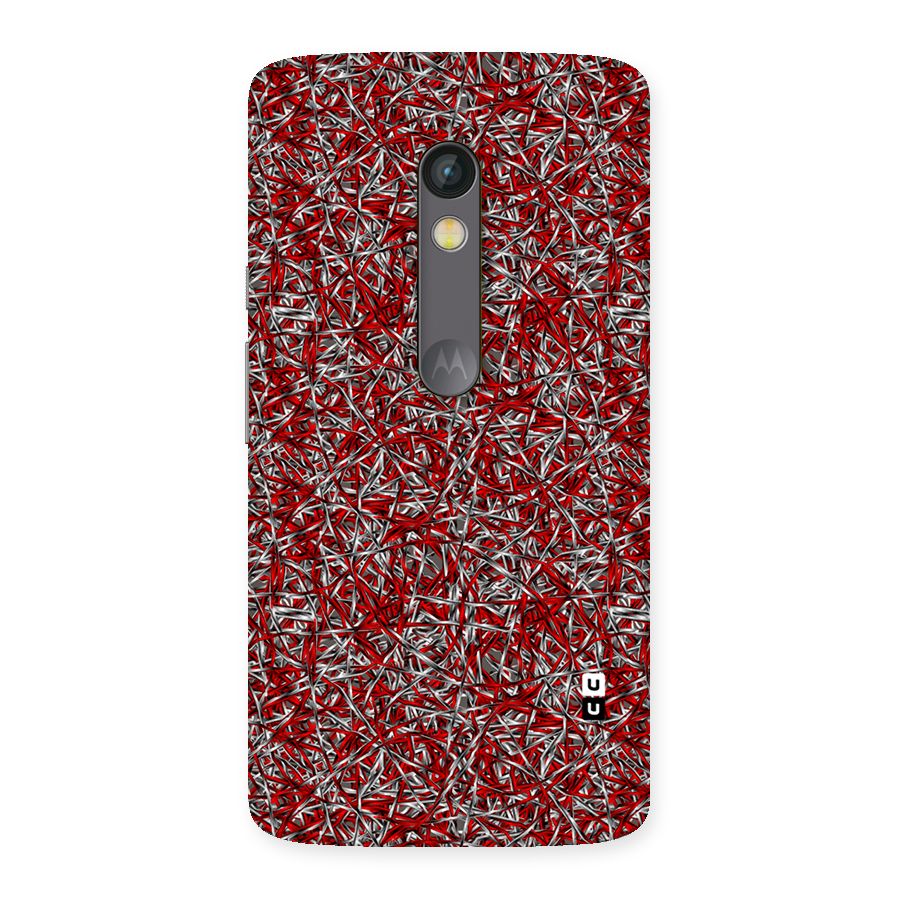 Abstract Threads Back Case for Moto X Play