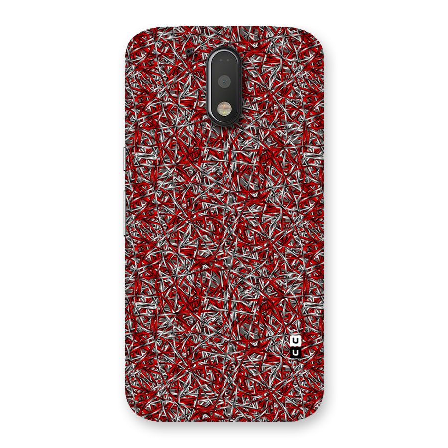 Abstract Threads Back Case for Motorola Moto G4 Plus