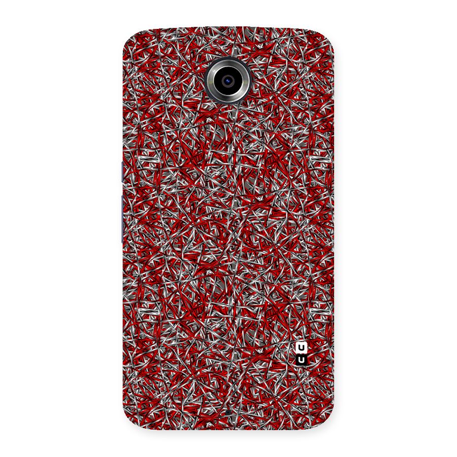 Abstract Threads Back Case for Nexsus 6
