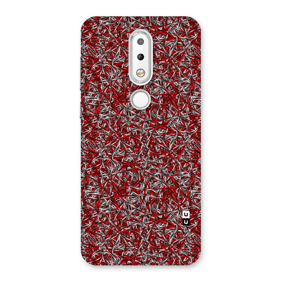 Abstract Threads Back Case for Nokia 6.1 Plus
