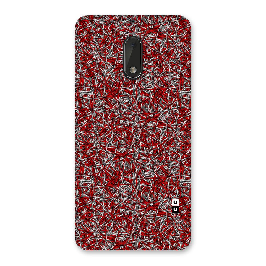 Abstract Threads Back Case for Nokia 6