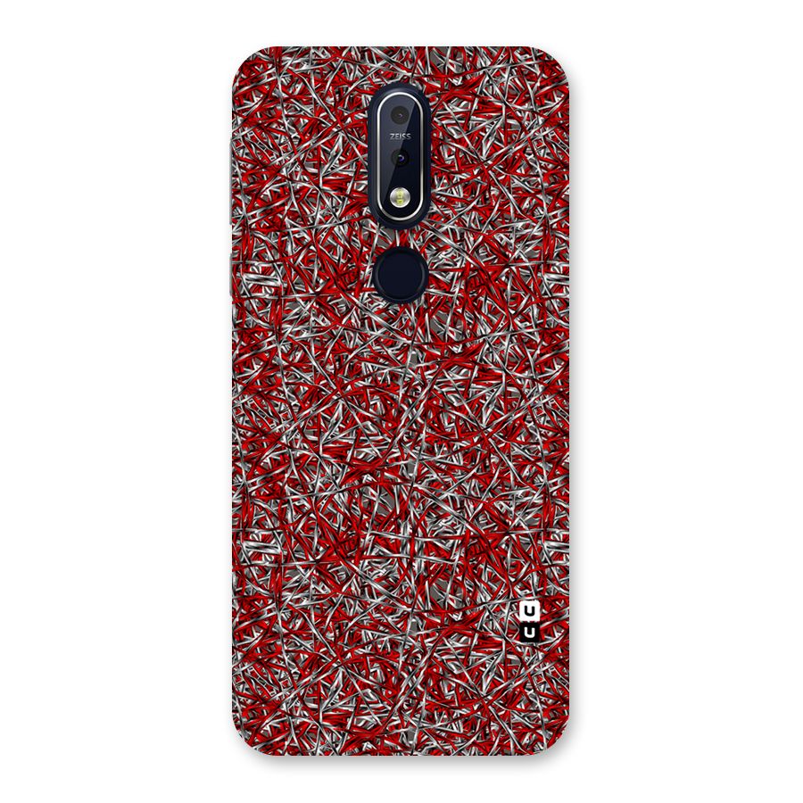 Abstract Threads Back Case for Nokia 7.1