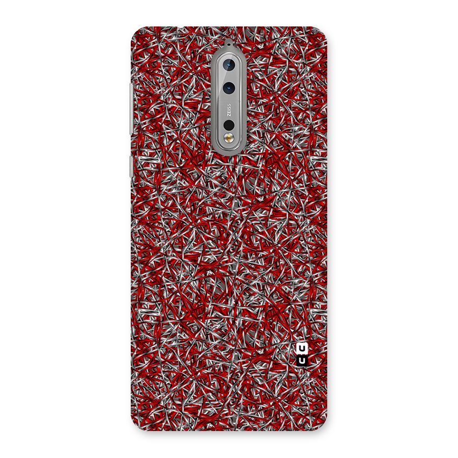 Abstract Threads Back Case for Nokia 8