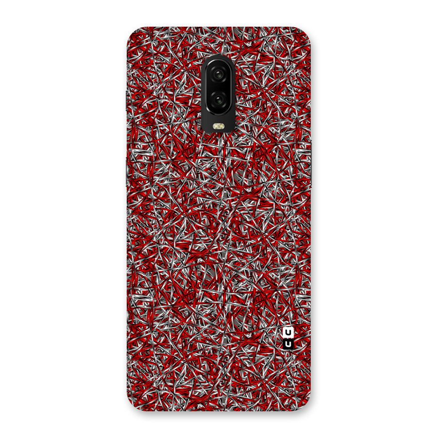 Abstract Threads Back Case for OnePlus 6T