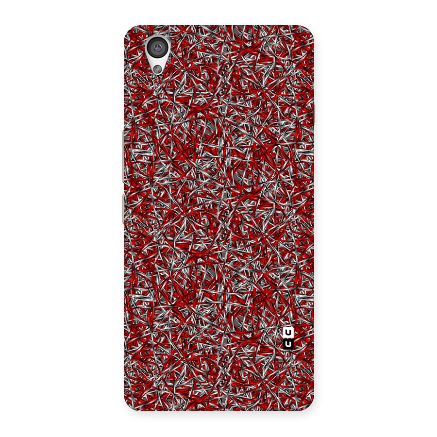 Abstract Threads Back Case for OnePlus X
