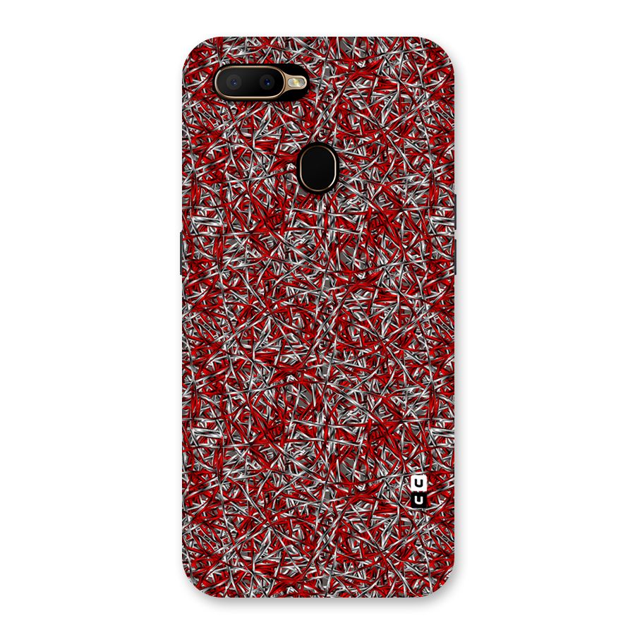 Abstract Threads Back Case for Oppo A5s