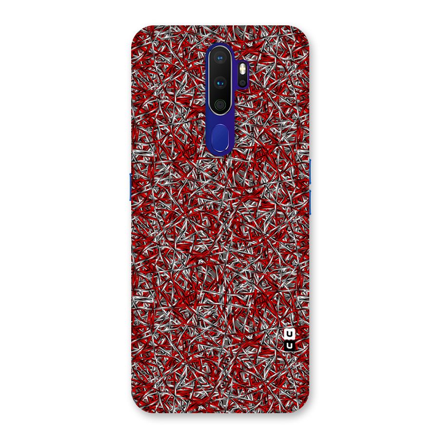 Abstract Threads Back Case for Oppo A9 (2020)