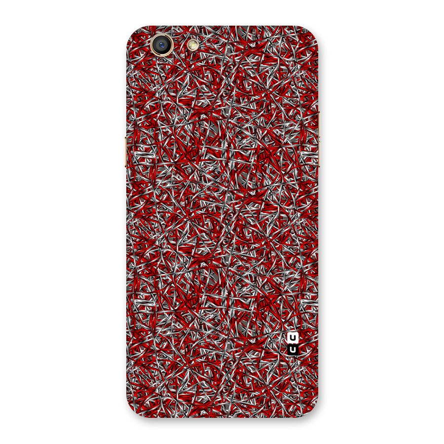 Abstract Threads Back Case for Oppo F3