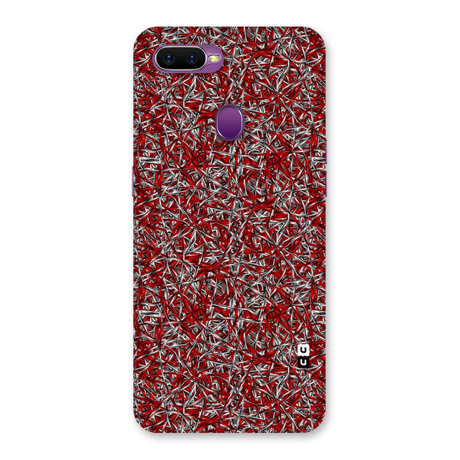 Abstract Threads Back Case for Oppo F9