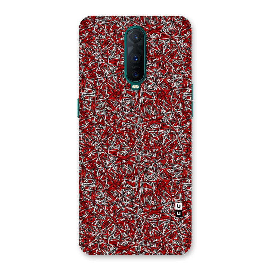 Abstract Threads Back Case for Oppo R17 Pro