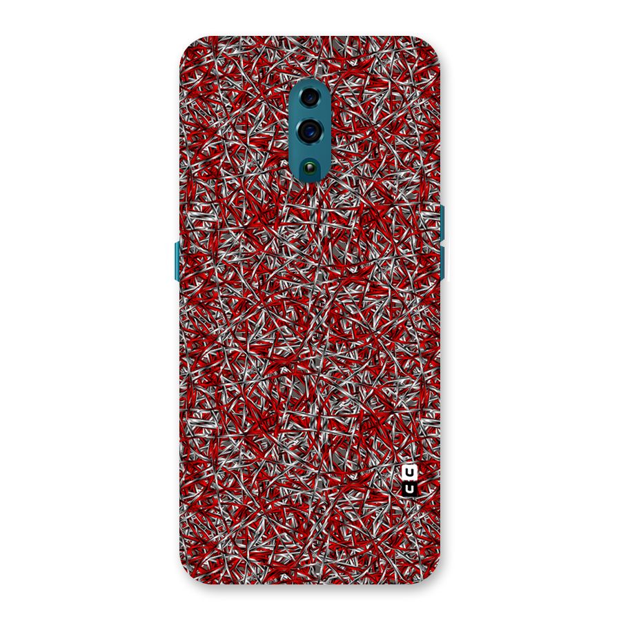 Abstract Threads Back Case for Oppo Reno