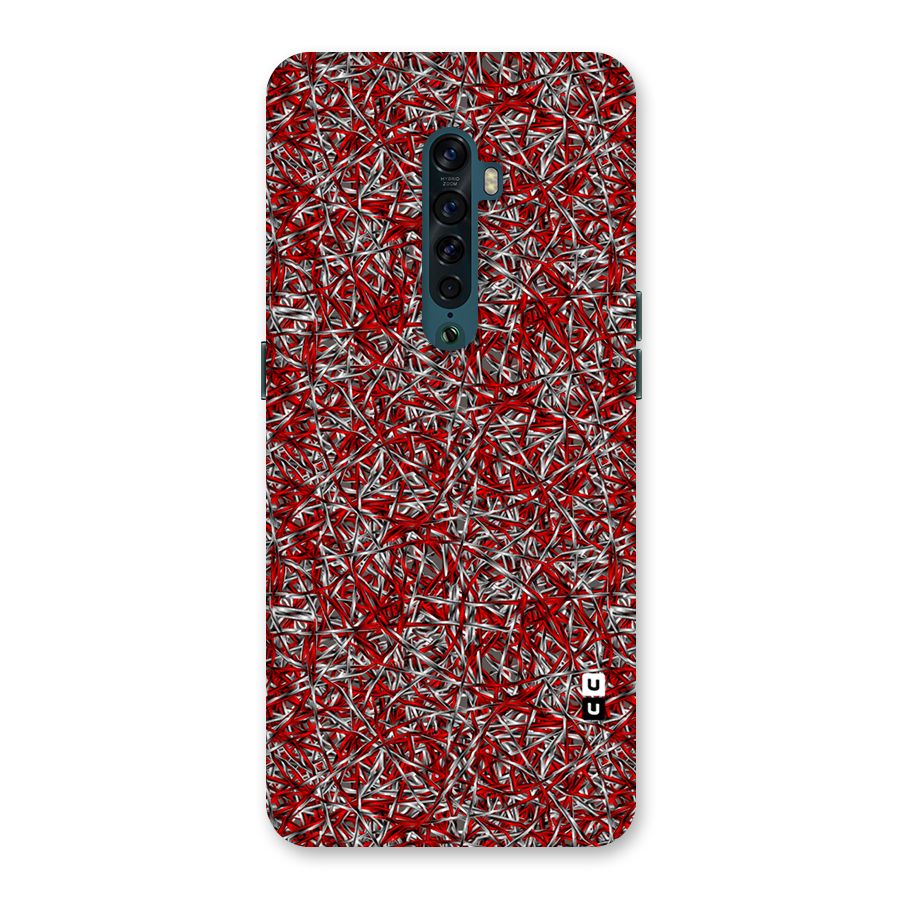 Abstract Threads Back Case for Oppo Reno2