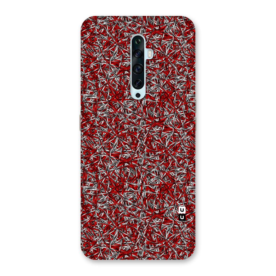 Abstract Threads Back Case for Oppo Reno2 F