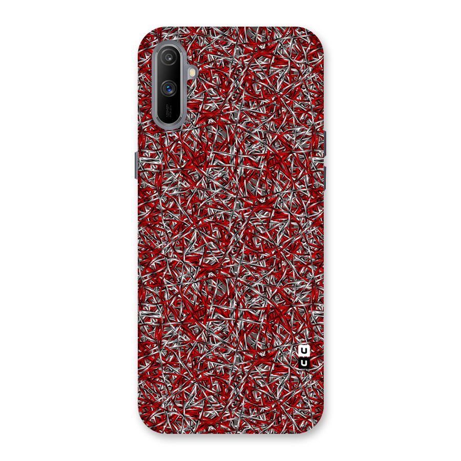 Abstract Threads Back Case for Realme C3