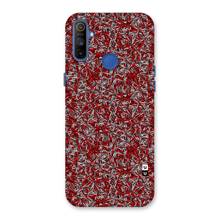 Abstract Threads Back Case for Realme Narzo 10A
