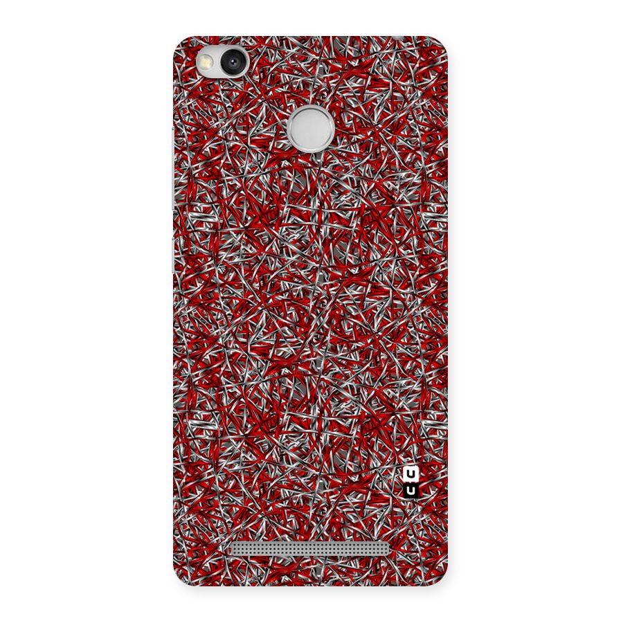 Abstract Threads Back Case for Redmi 3S Prime