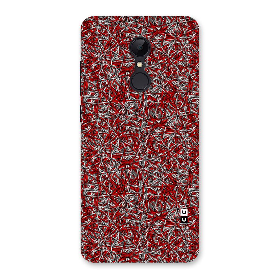 Abstract Threads Back Case for Redmi 5