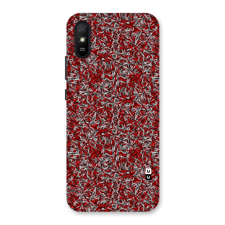 Abstract Threads Back Case for Redmi 9A