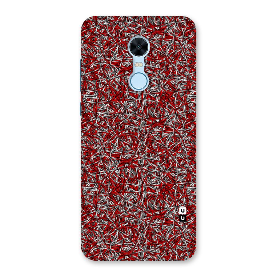 Abstract Threads Back Case for Redmi Note 5