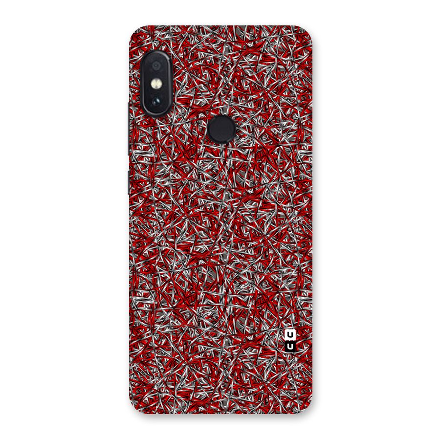 Abstract Threads Back Case for Redmi Note 5 Pro