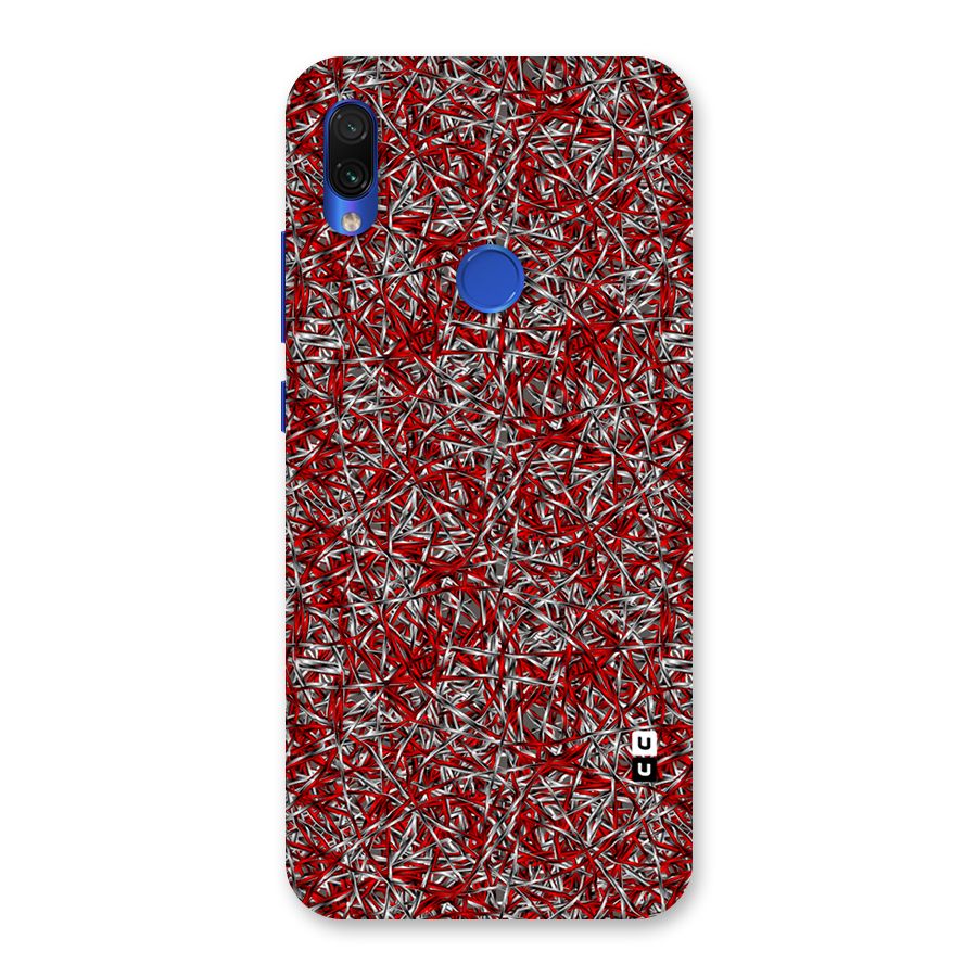 Abstract Threads Back Case for Redmi Note 7S