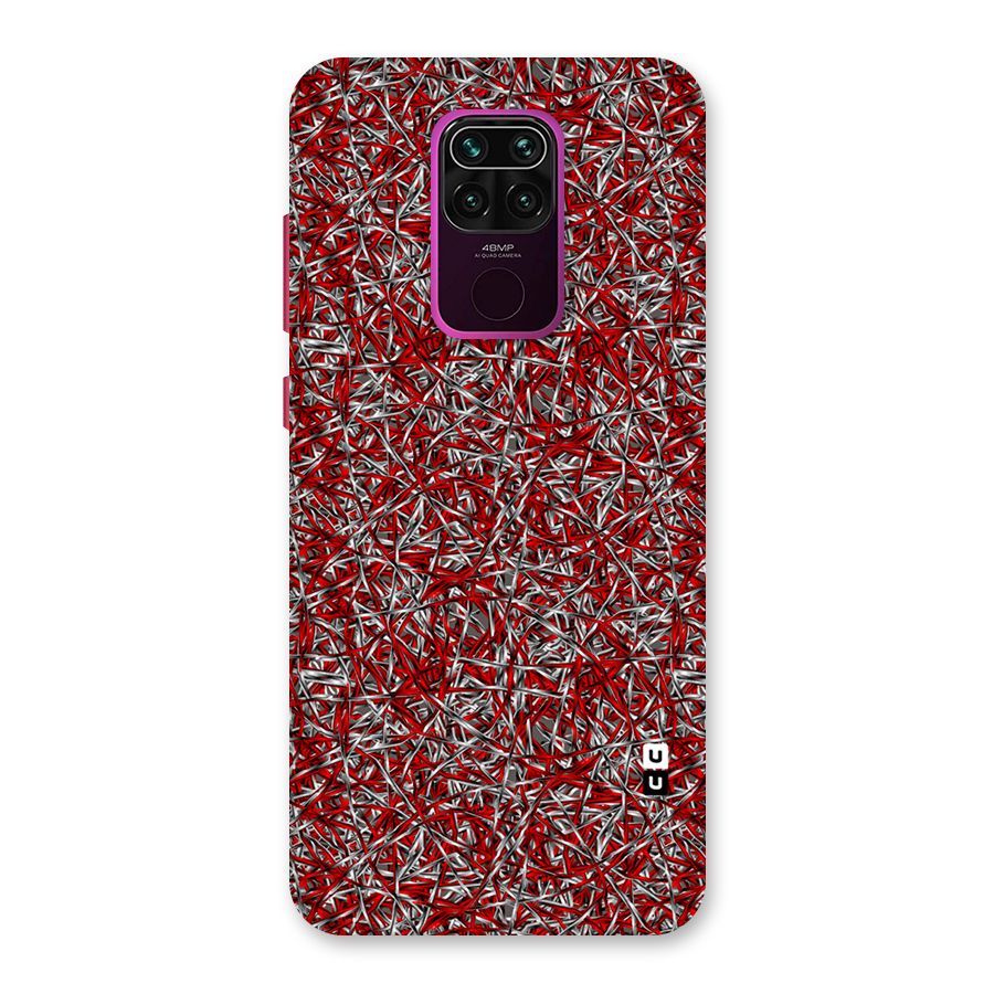 Abstract Threads Back Case for Redmi Note 9