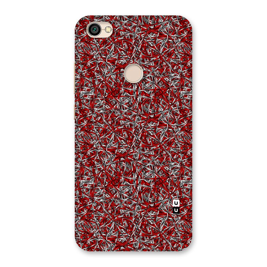Abstract Threads Back Case for Redmi Y1 2017