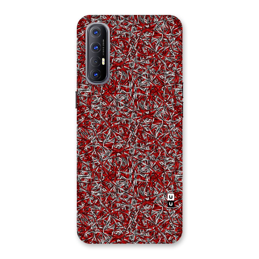 Abstract Threads Back Case for Reno3 Pro