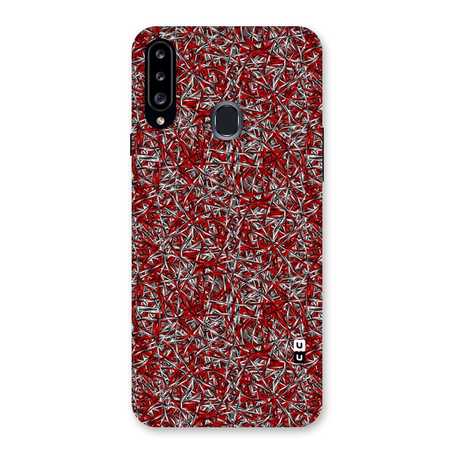 Abstract Threads Back Case for Samsung Galaxy A20s