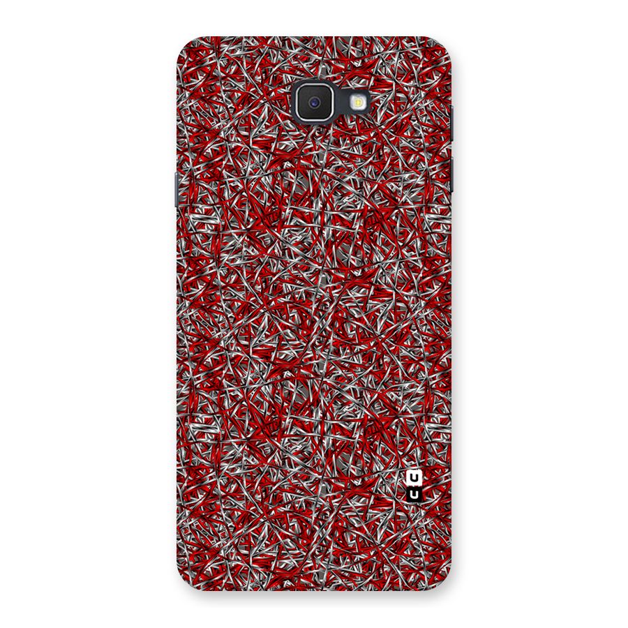 Abstract Threads Back Case for Samsung Galaxy J7 Prime