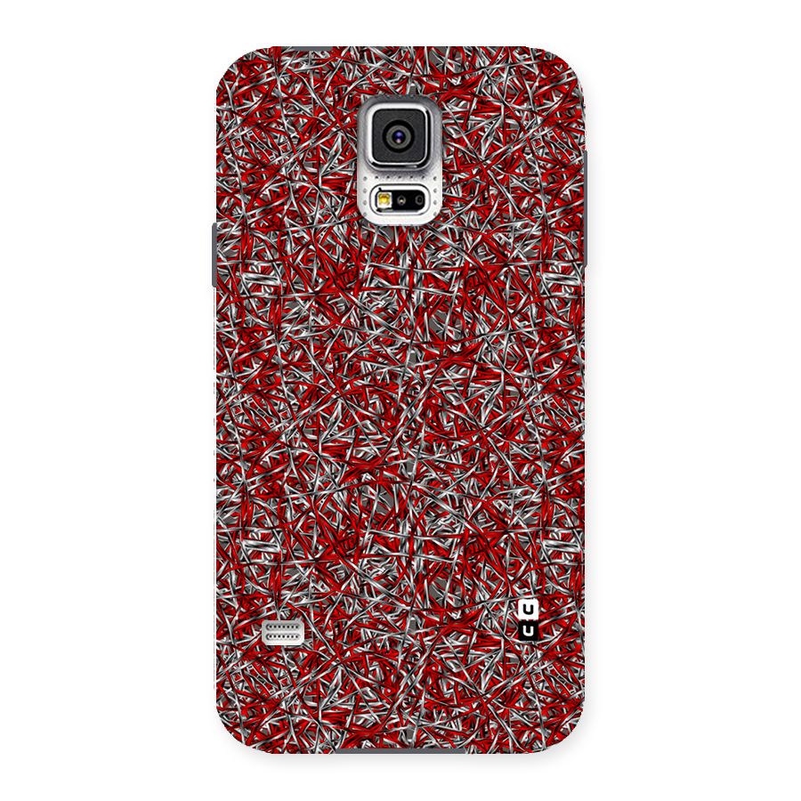 Abstract Threads Back Case for Samsung Galaxy S5