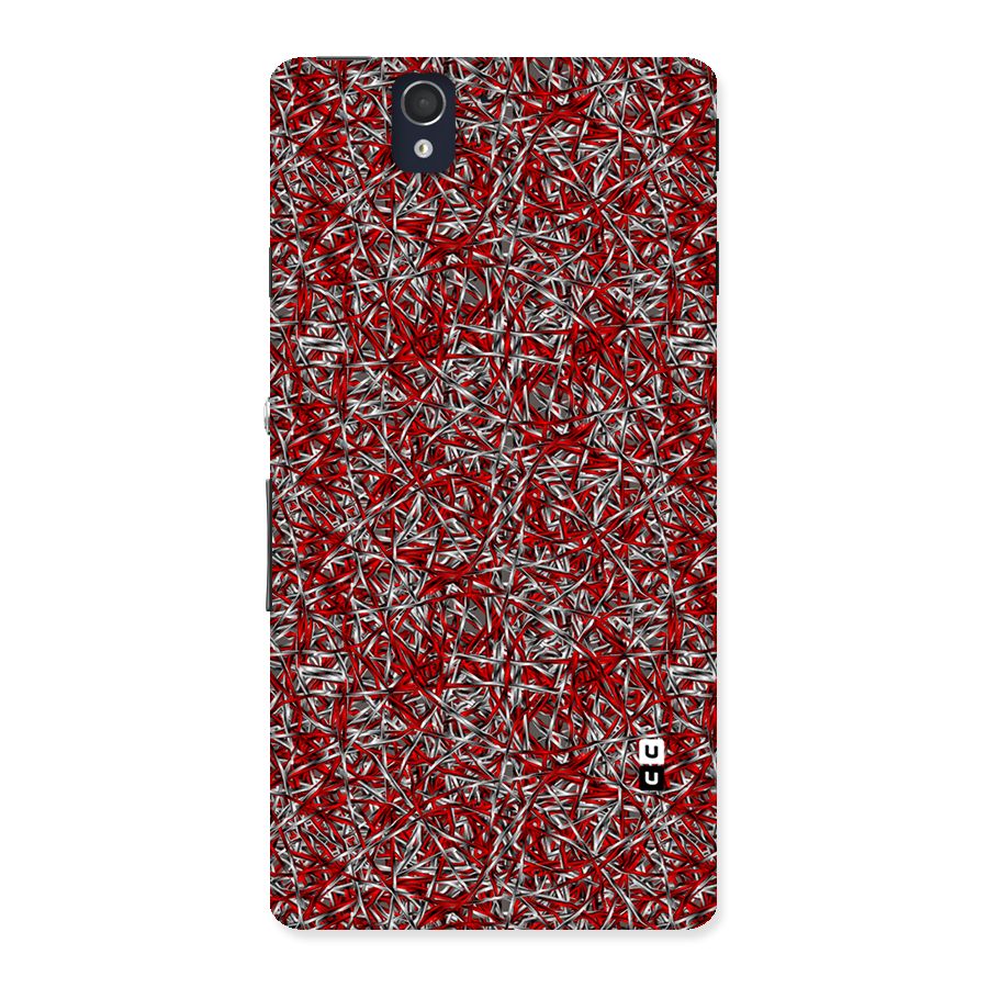 Abstract Threads Back Case for Sony Xperia Z