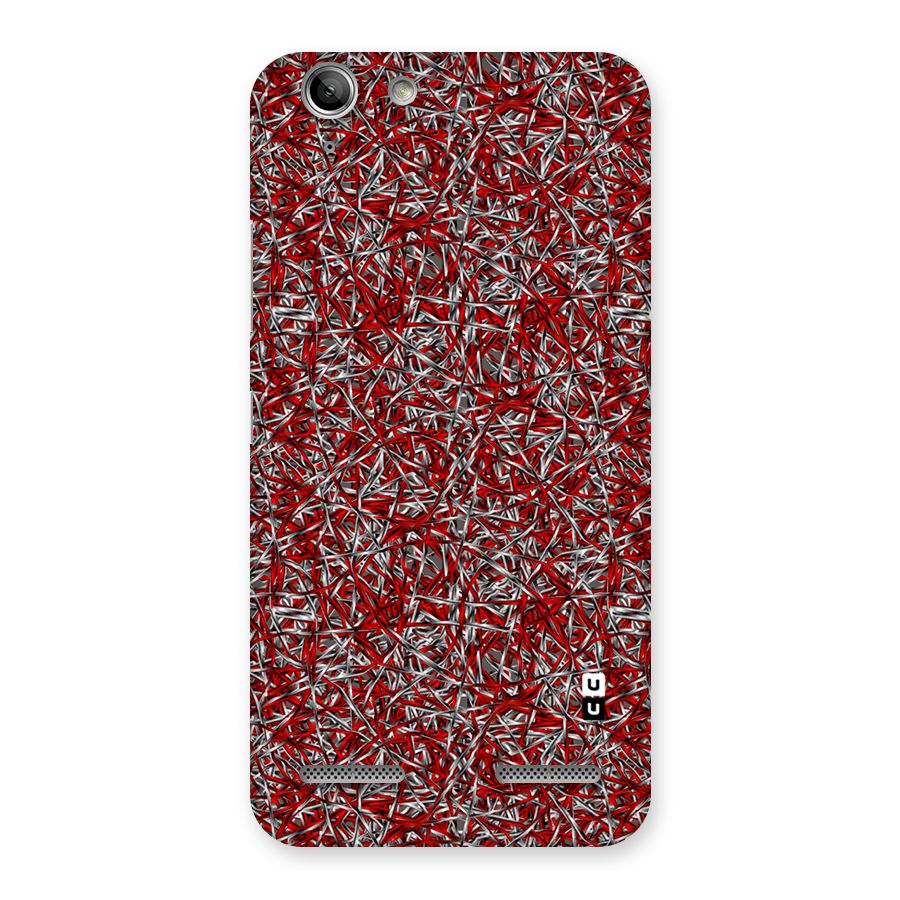 Abstract Threads Back Case for Vibe K5