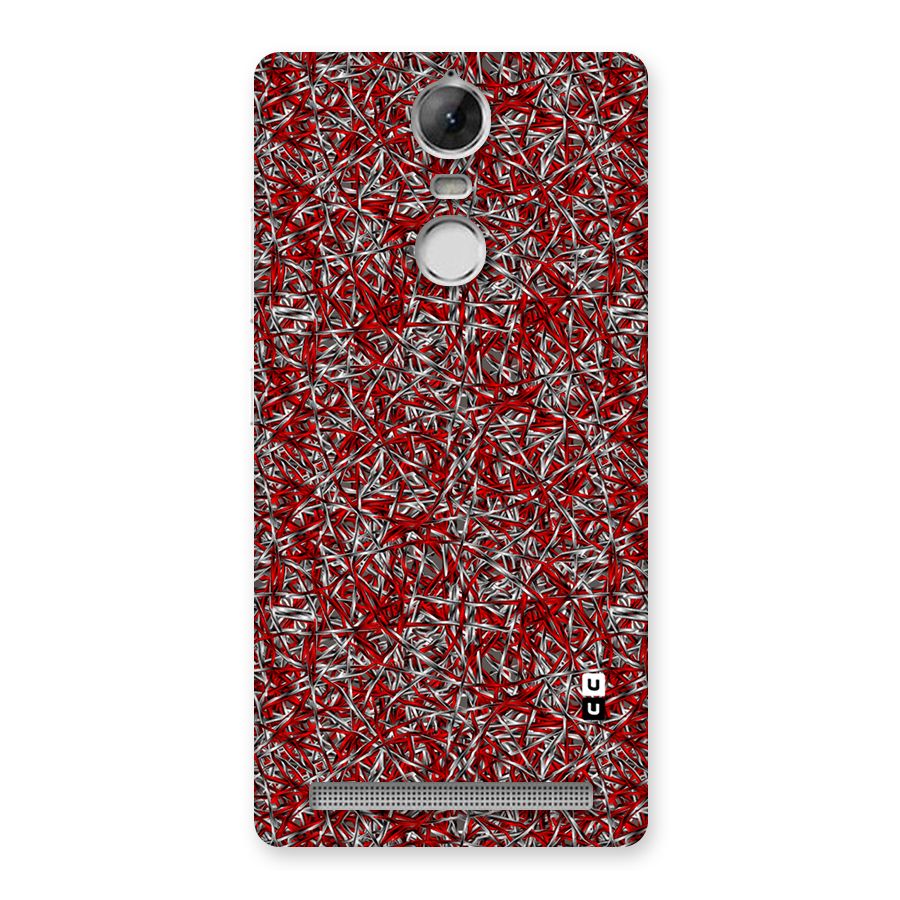 Abstract Threads Back Case for Vibe K5 Note