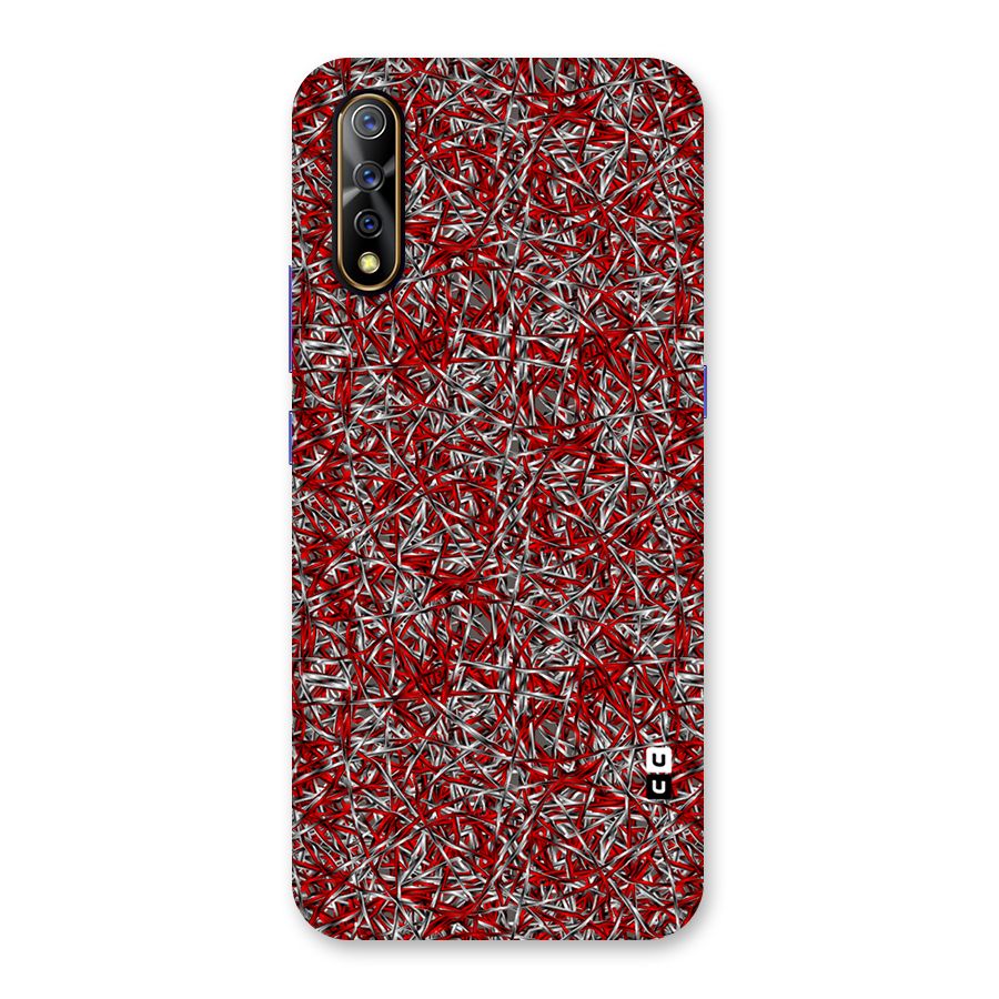 Abstract Threads Back Case for Vivo S1
