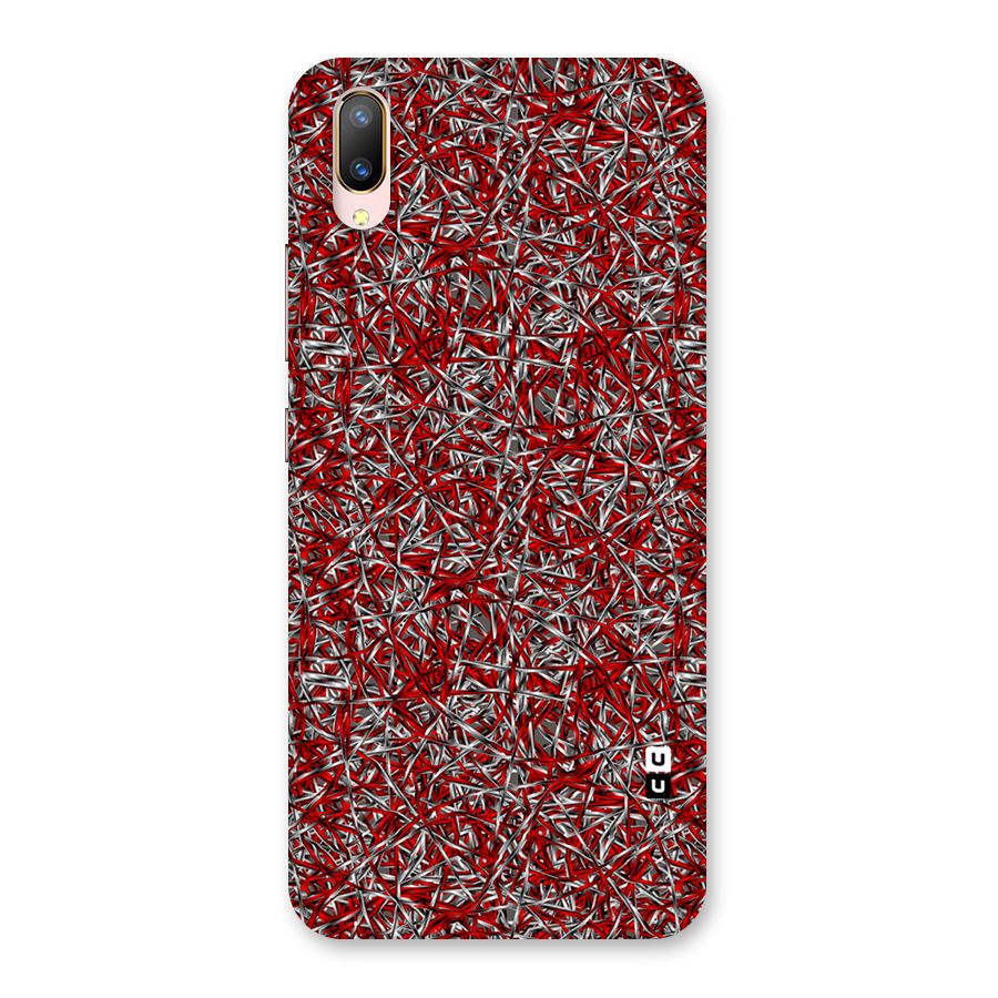 Abstract Threads Back Case for Vivo V11 Pro