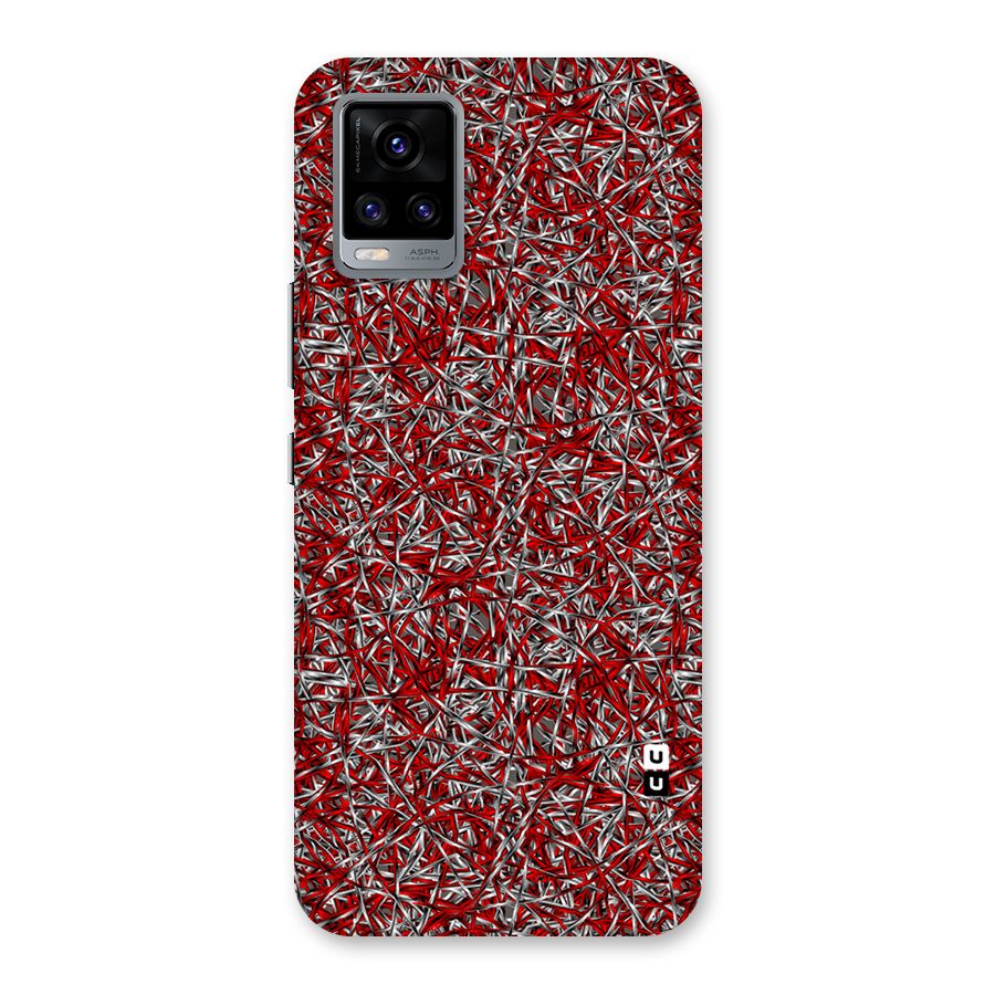 Abstract Threads Back Case for Vivo V20