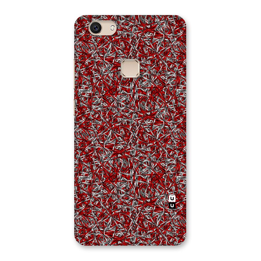 Abstract Threads Back Case for Vivo V7