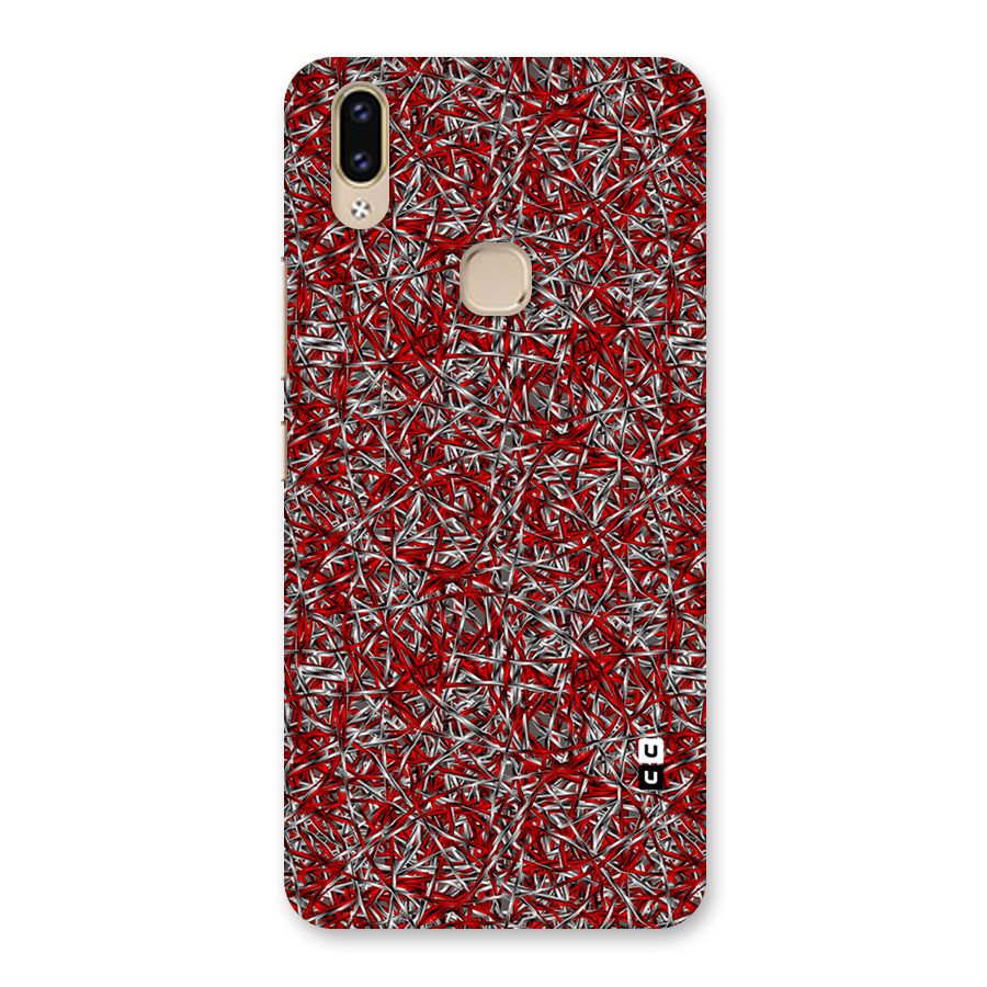 Abstract Threads Back Case for Vivo V9 Youth