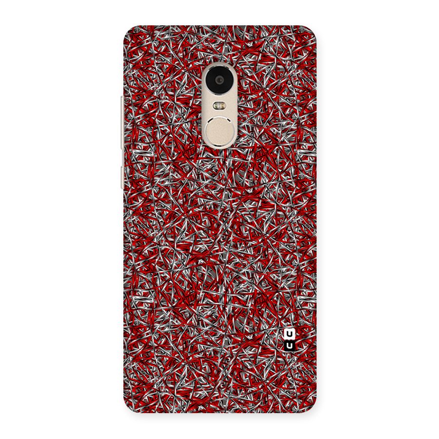 Abstract Threads Back Case for Xiaomi Redmi Note 4