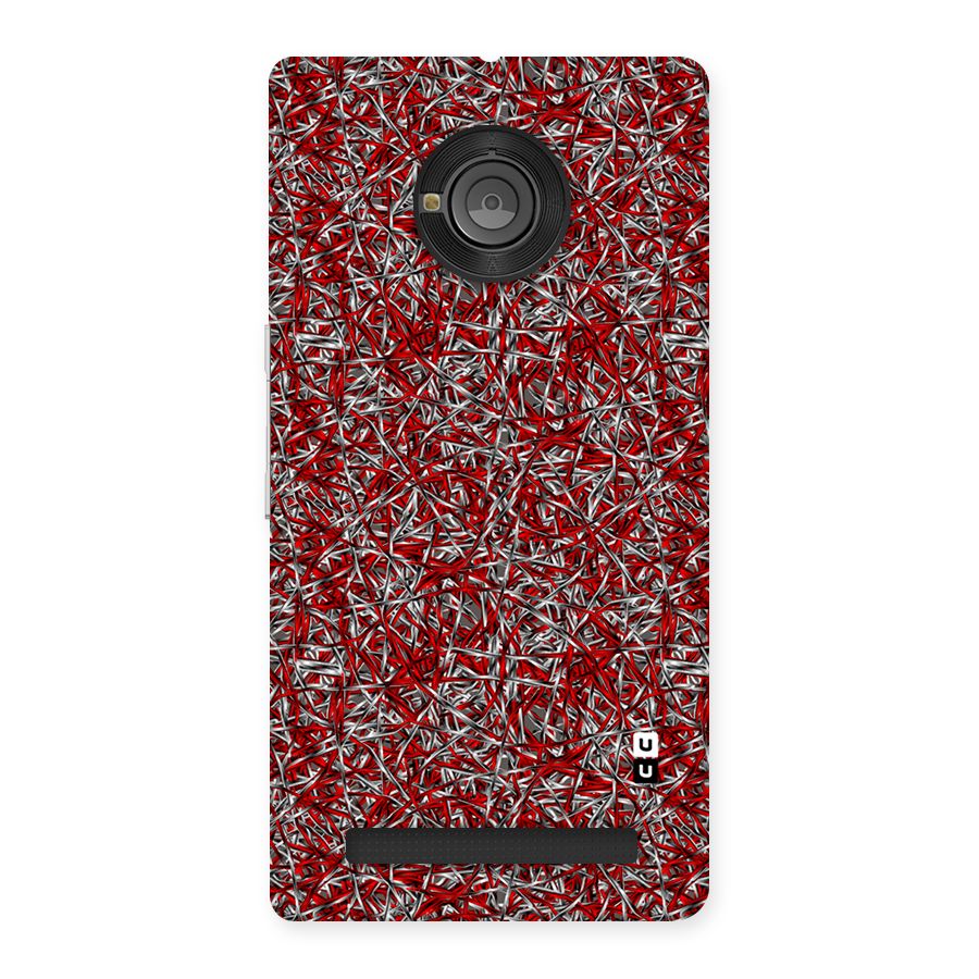 Abstract Threads Back Case for Yu Yuphoria